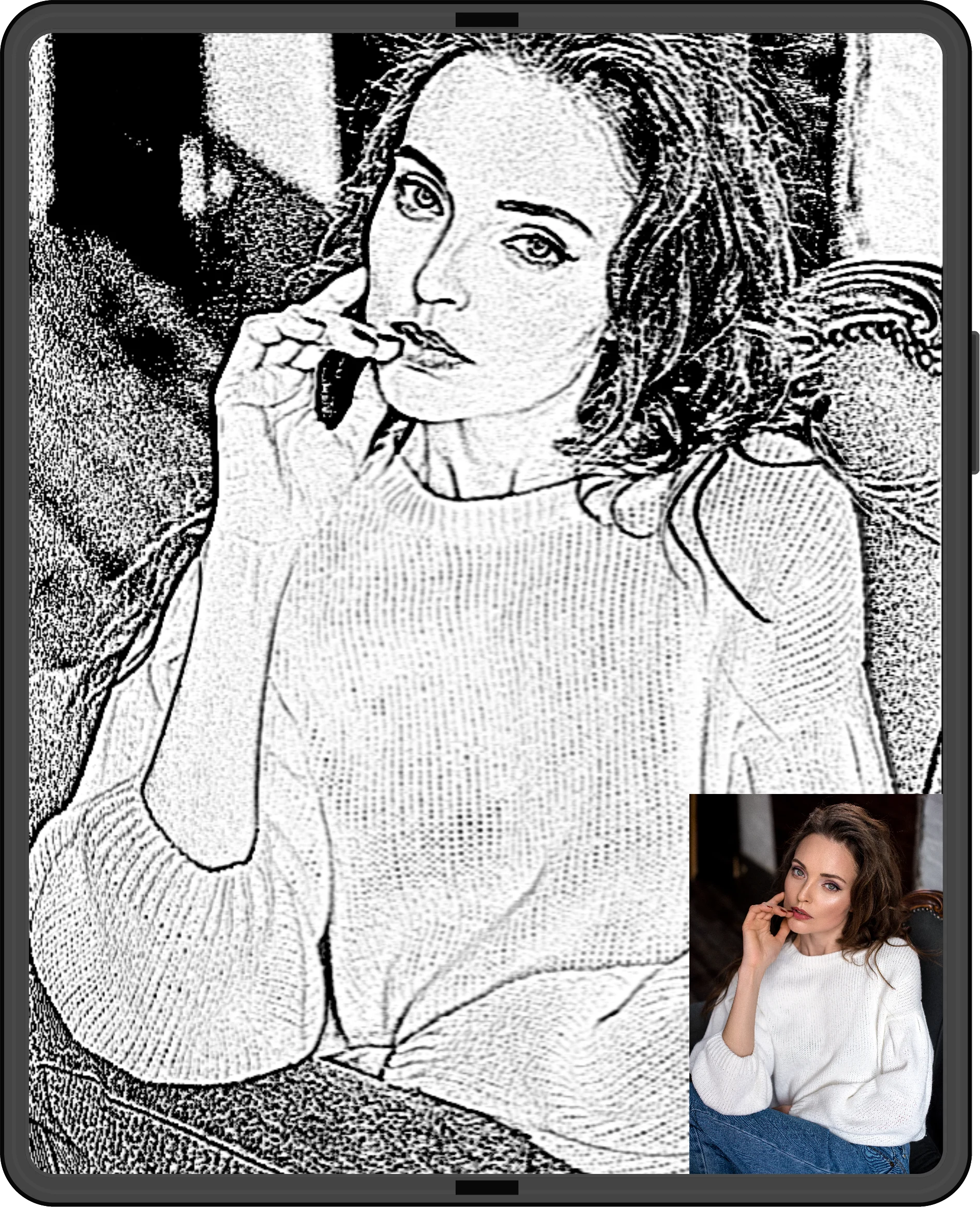 Pencil Photo Sketch Art Editor screenshot