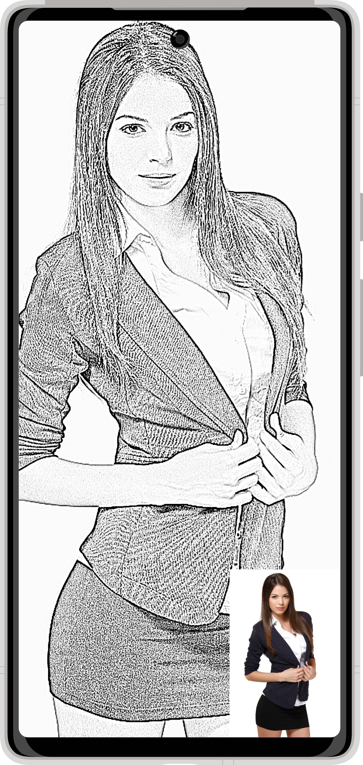 Pencil Photo Sketch Art Editor screenshot